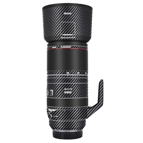JJC �����Y�X�L���V�[�� �ی�t�B���� �L���m�� Canon RF 100-500mm F4.5-7.1 L IS USM�Ή� ���h�~ �J�[�{���t�@�C�o�[�u���b�N