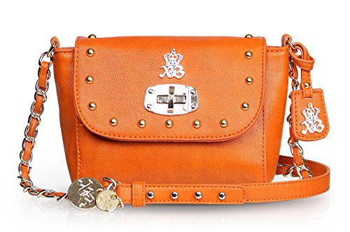 Sac à bandoulière AW orange libérez vos mains avec ce format 20 cm