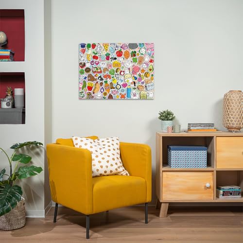 Puzzle 500 pièces : Stickers kawaii Ravensburger France - vue 7