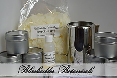 Beginners Candle Making Kit 100% Soy (Tins) Fruity and Fresh Fragrances