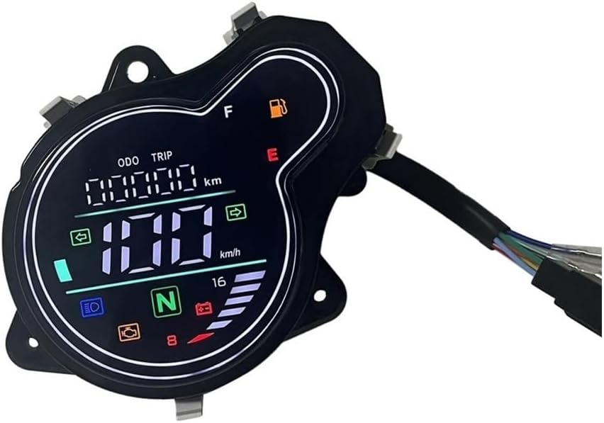 Speedometer Motorcycle Accessories Digital Meter Tachometer Speedometer Odometer RPM Fuel Level Oil For Navi 110 For(Meter)