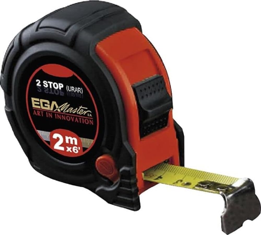 FLEXOMETRO RALLYE BIMAT 2 STOPS URAR MATT 8 M / 25 MM