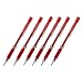 Uni-Ball Signo UM-153 Gel Ink Rollerball Pen, 1.0mm, Broad Point, Red Ink, Pack of 6