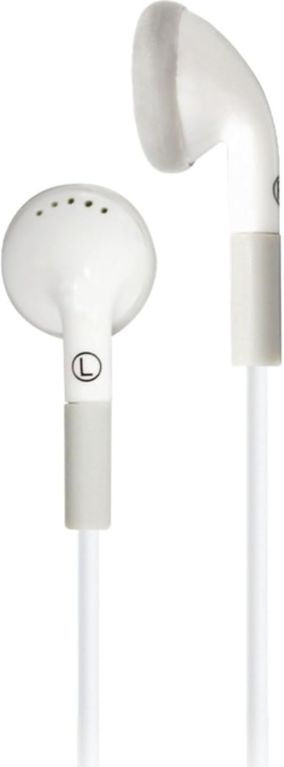 HamiltonBuhl ISD‑EBA Ear Buds – 250 Pack, In‑Line Microphone & Play/Pause Control, 3.5mm TRRS Plug, 3.75 ft PVC Cord, Lightweight Stereo Earbuds for Chromebooks, PCs, Macs & Mobile Devices
