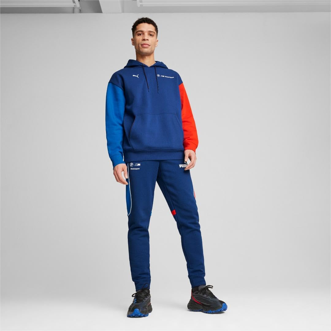PUMA Men's Standard BMW MMS Essentials Fleece Hoodie - Image 3