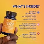 FRISKA Energy Boost Enzyme and Probiotics Supplement, Promotes Better Digestion and Energy for Men and Women, Gut Health, 30 Capsules - Image 2