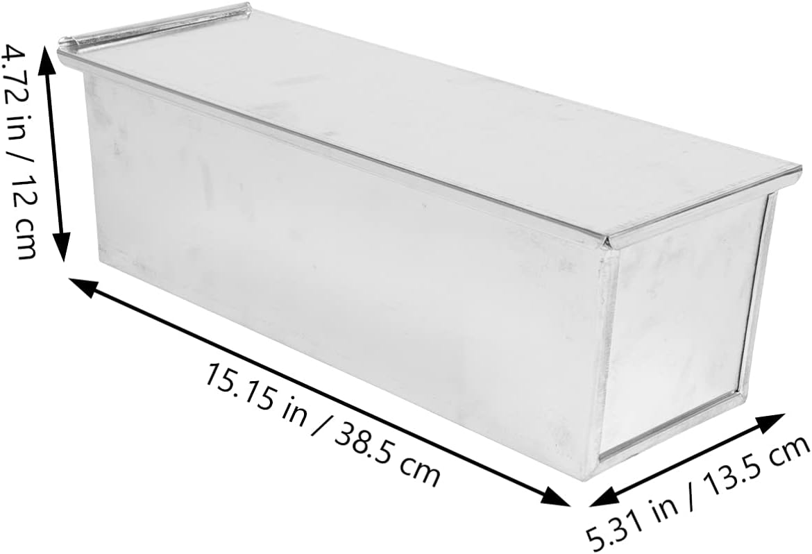 Happyyami 1pc Non-stick Toast Mold Lid for Baking Sandwich Bread Creative Bread Box for Home and Bakery Use Easy Demolding Cake Baking Tool