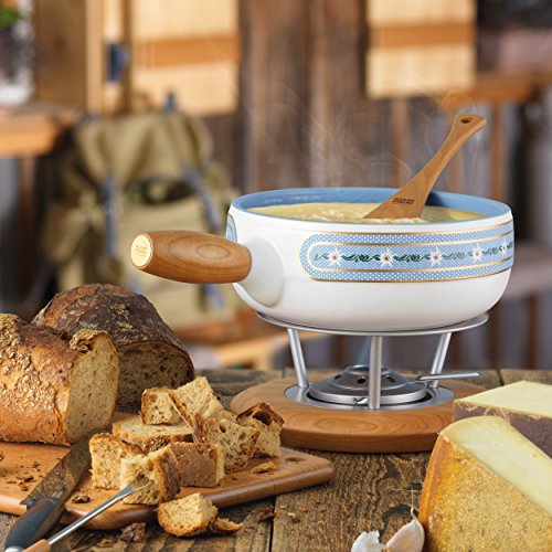 Foto von Kuhn Rikon Caquelon Induktion Schwinger 23 cm, Weiss, Porcelain