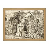 hin wong netley abbey southampton Frame comes with back fittings pre-attached for easy hanging.