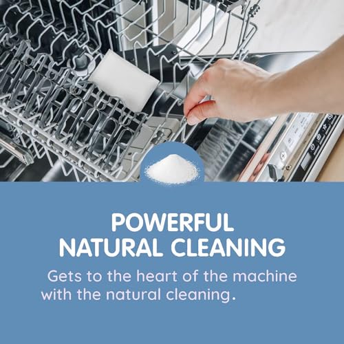 HSD 5lb Dishwasher Salt - 100% Natural Water Softener Salt with Pre-Soaking Action, Hard Water Detergent Boost for Cleaner Dishes & Washer Reactivation - Compatible with Bosch - (1 Pack) - Image 7