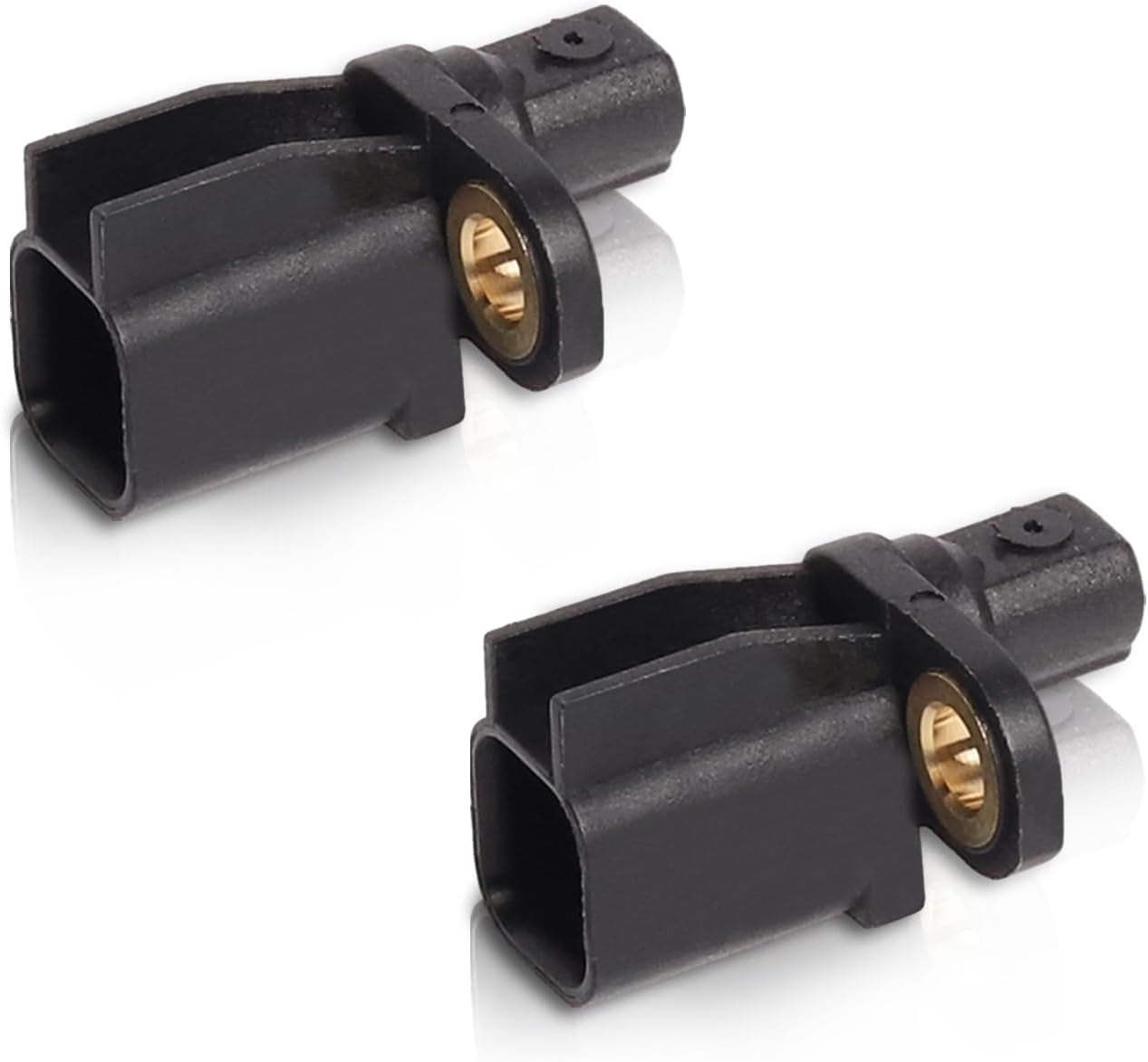 ENA Set of 2 Rear Left Right ABS Wheel Speed Sensor Compatible with Ford Lincoln Mazda Volvo C-Max Escape Focus Transit Connect MKC 5 3 S60 V60 XC60 XC70 S80 C30 C70 S40 V50 Replacement for ALS2380