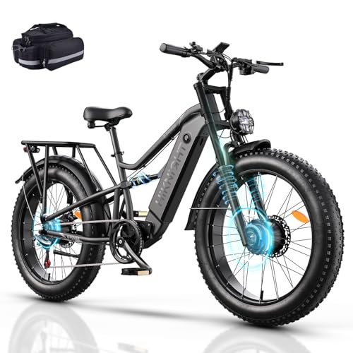 HiKNiGHT 3000W Dual Motor Electric Bike 26" Fat Tire