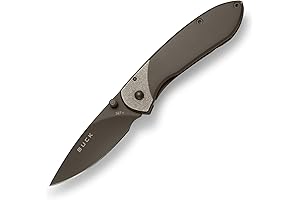 Buck 0327 Nobleman Folding Knife with Removable Clip: Epitome of Compact Utility