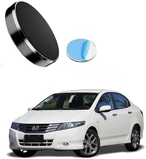 Car Mobile Holder Strong Magnetic Phone Mount Stand with Aluminum Alloy Magnetic Plate Universal for Honda City ivtec 2009 Price In India