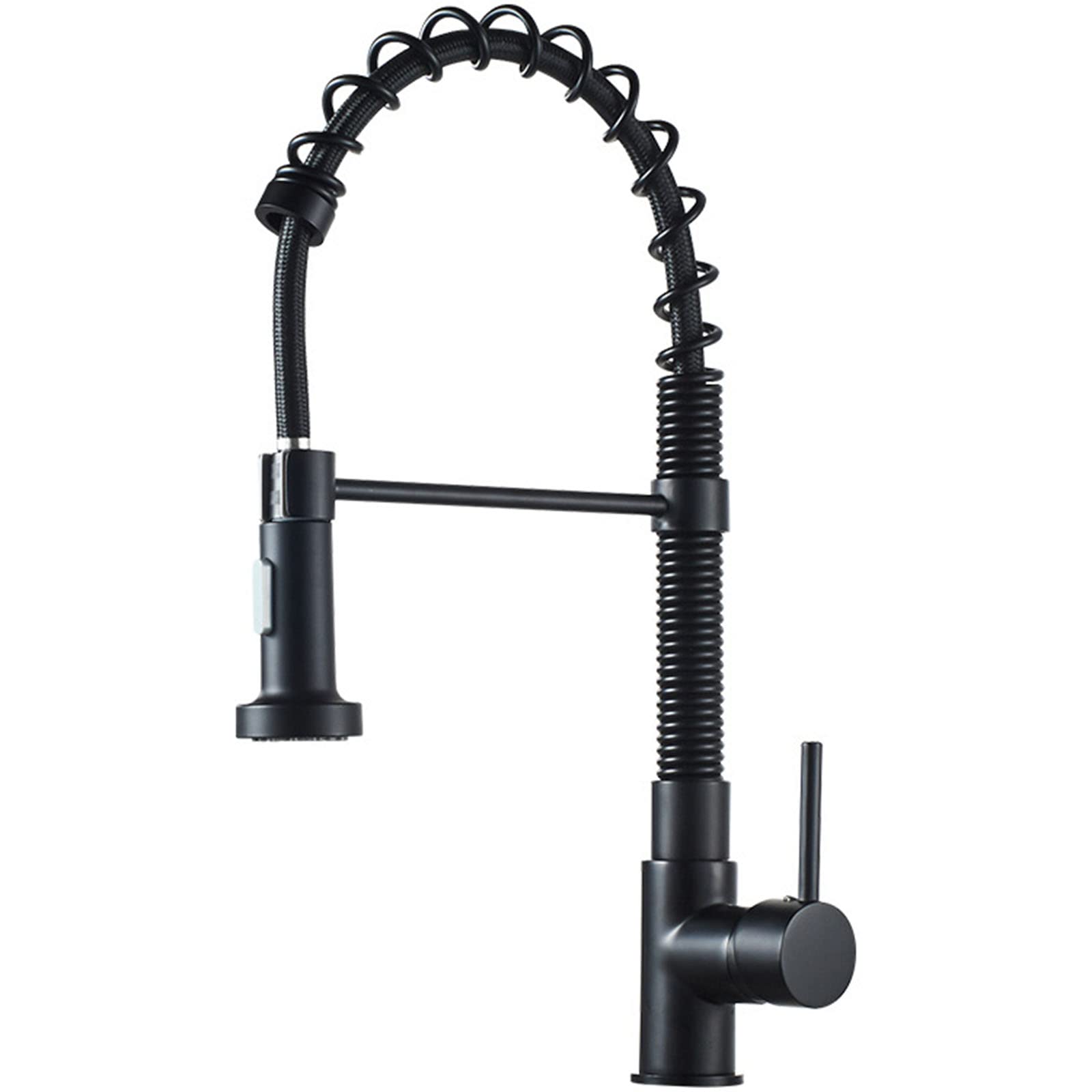 Mitigeur de cuisine avec douchette extractible et bec pivotant 360