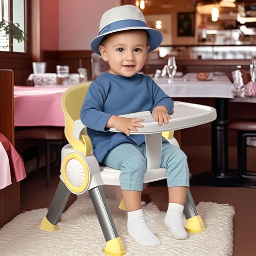 Chaise de bébé pour manger proprement grâce à son plateau amovible léger - 3