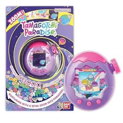 Bandai, Tamagotchi Sky Paradise Mascota Virtual, Purple 43423, Juguete Electrónico, Optimo para Niños Mayores de 6 Años Haz Zoom hacia el paraíso para cuidar de tu Mascota electrónica | Ya disponible en tu tienda friki favorita! En mundofriki.es! Bandai, Tamagotchi Sky Paradise Mascota Virtual, Purple 43423, Juguete Electrónico, Optimo para Niños Mayores de 6 Años Haz Zoom hacia el paraíso para cuidar de tu Mascota electrónica | Ya disponible en tu tienda friki favorita! En mundofriki.es!