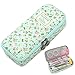 Twinkle Club Floral Pencil Case Pencil Pouch Cute School Supplies Pen Holder for Girls Blue