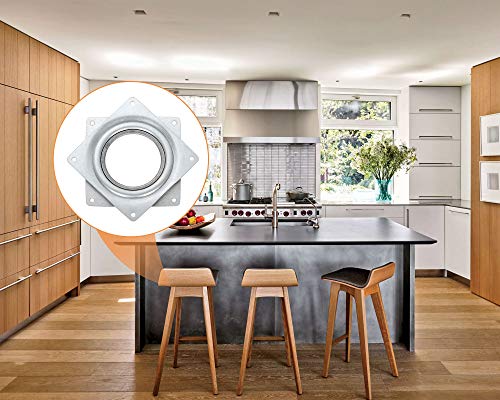 6 Inch Lazy Susan Hardware, 8 Pcak Lazy Susan Turntable Bearing 5/16" Thick 100Lbs For Turntable, Serving Trays, Kitchen Storage Racks, Craft Table, Rotating Bearing Plate #TOP5