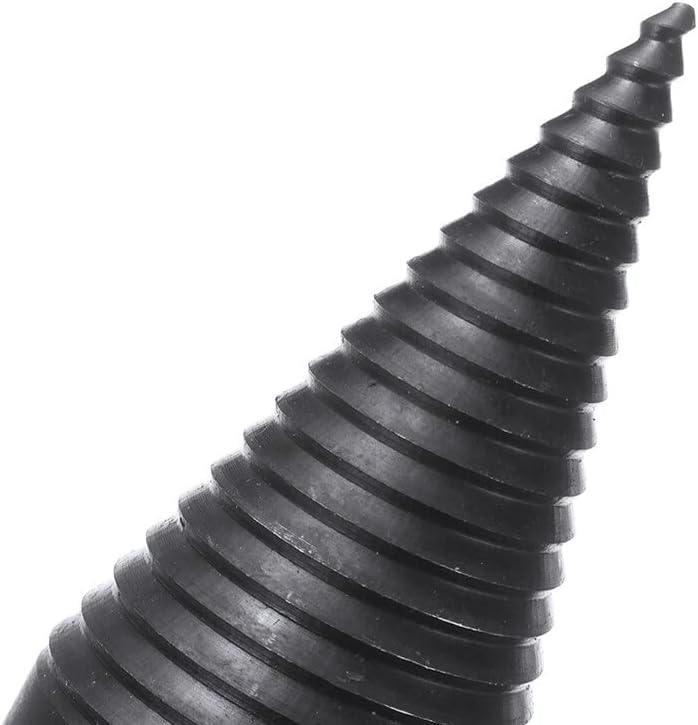 4Pcs High Speed Steel Log Splitter Firewood Wood Splitting Splitter Electric Hammer Drill Cone for Woodworking 32mm