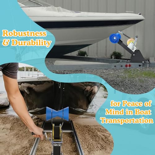 image for DITKOK Boat Winch Stand with Upgraded Reinforced Base, Fits 2.3
