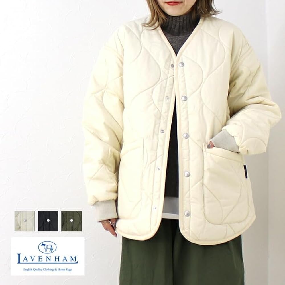Amazon | [ラベンハム] ホースラグキルトライナージャケット LV6174  