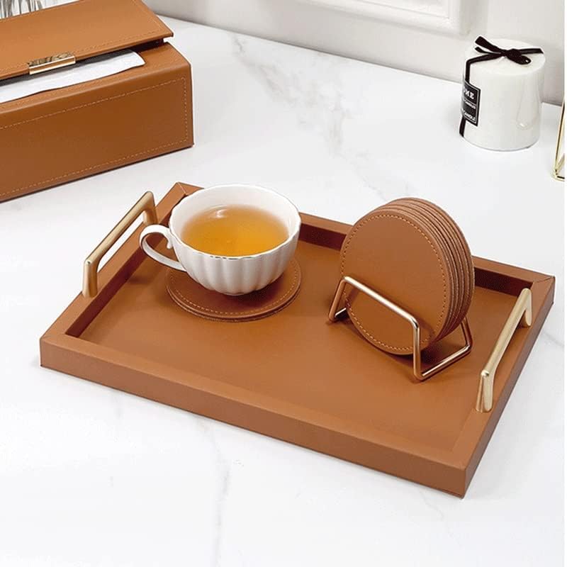 98578 コーヒーカップ プレースマット バー ラウンド 簡単 クリーン ドリンク コースター リビングルーム アンチバーン(A)