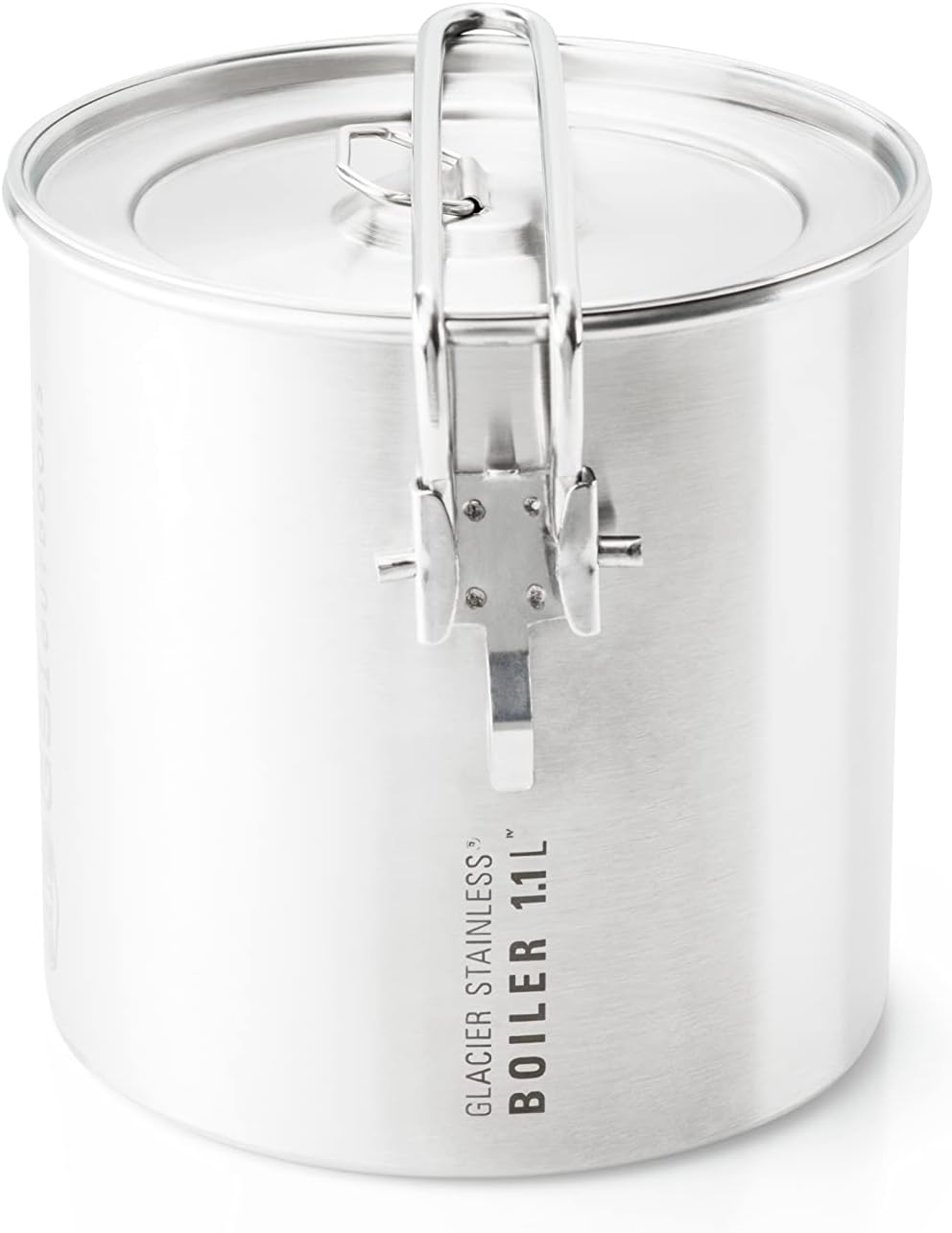 GSI Outdoors Glacier Stainless 1.1 L Boiler For Ultralight Backpacking and Camping
