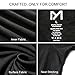 MEETYOO Thermal Underwear for Men, Winter Gear Long Johns Base Layer Top and Bottom Set for Skiing Running