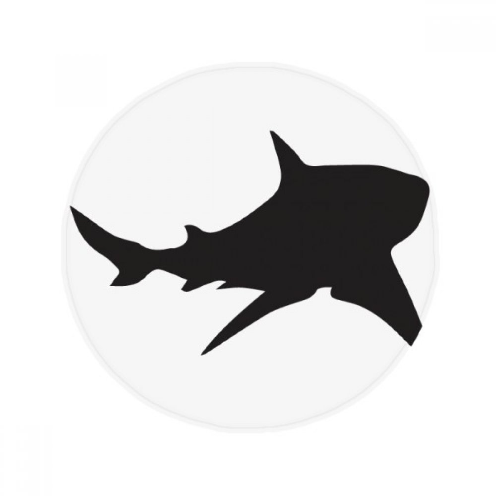 Tapis de sol requin noir antiderapant pour sol glissant de cuisine