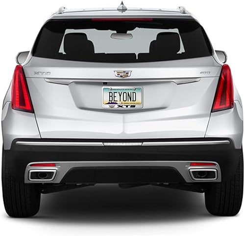 Miniatura 4 de para Cadillac XT5 Marco de matrícula de metal (cromo)