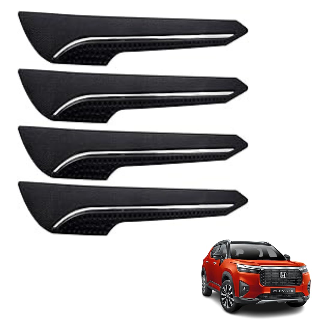 Buy Autokaar Car Front and Rear Bumper Corner Guard Protection Chrome