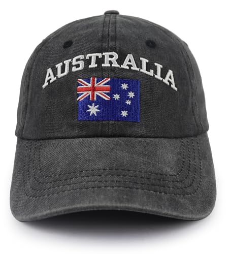 Image of USA Canada Italy Australia Argentina Brazil England France Colomabia Germany Mexico Spain Adjustable Flag Hats for Men Women