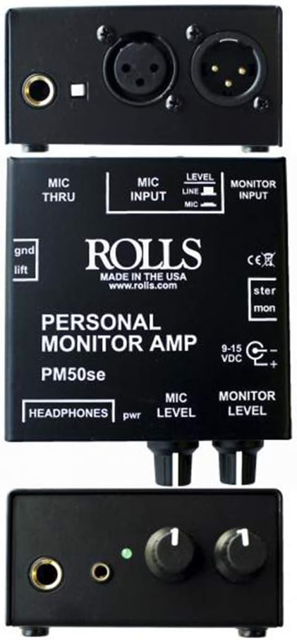 Rolls PM50se Headphone Personal Amplifier
