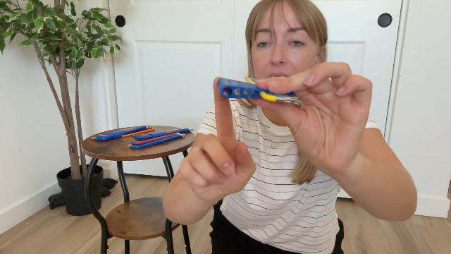 FICHFOYE 9PCS Star Allen Key Set, Color Coded Hex Key, T10