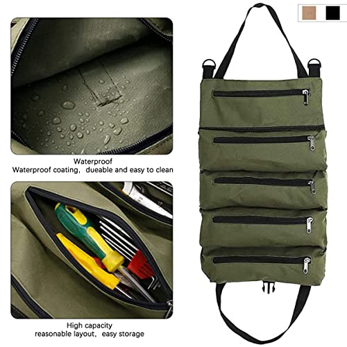 Aicel Car Seat Oxford Cloth Storage Bags, Auto Convenient Backseat Portable Tool Organizer Hanging Pocket Bag, Multifunctional Accessories Car Waterproof Hanging Pouch For Vehicle Truck Suv (Green) #TOP2