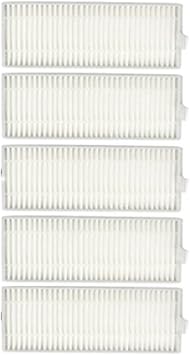 5pcs/lot Robot Vacuum Cleaner HEPA Filter for BlitzWolf BW-VC2 Robotic Vacuum Cleaner Spare Parts Accessories splendid