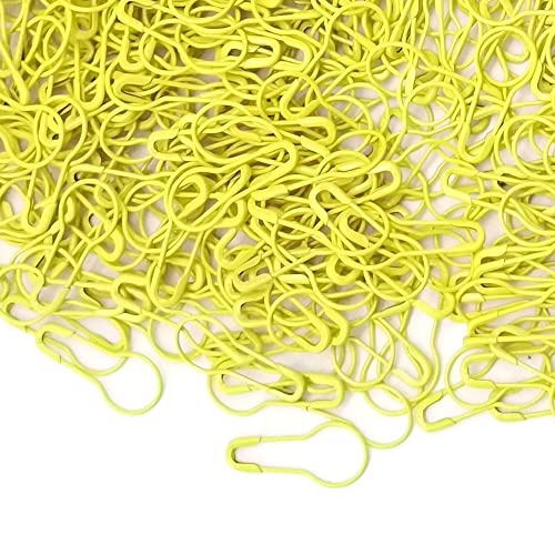 Yosawo 500 pcs Safety Pin Clothing Tag Pins Bulb Pin Metal Gourd Pin Calabash Pins for Hand Sewing DIY Crafts Home Accessories (Yellow) - Image 4