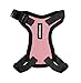 Voyager Step-in Lock Pet Harness â€“ All Weather Mesh, Adjustable Step in Harness for Cats and Dogs by Best Pet Supplies - Pink Base, XXXS (Chest: 9 - 13