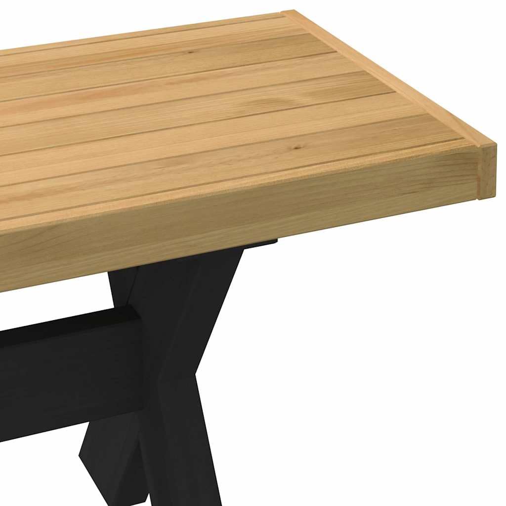 vidaXL Banc à Manger NOAIN Pieds en Forme de X 180x40x45 cm Massif pin