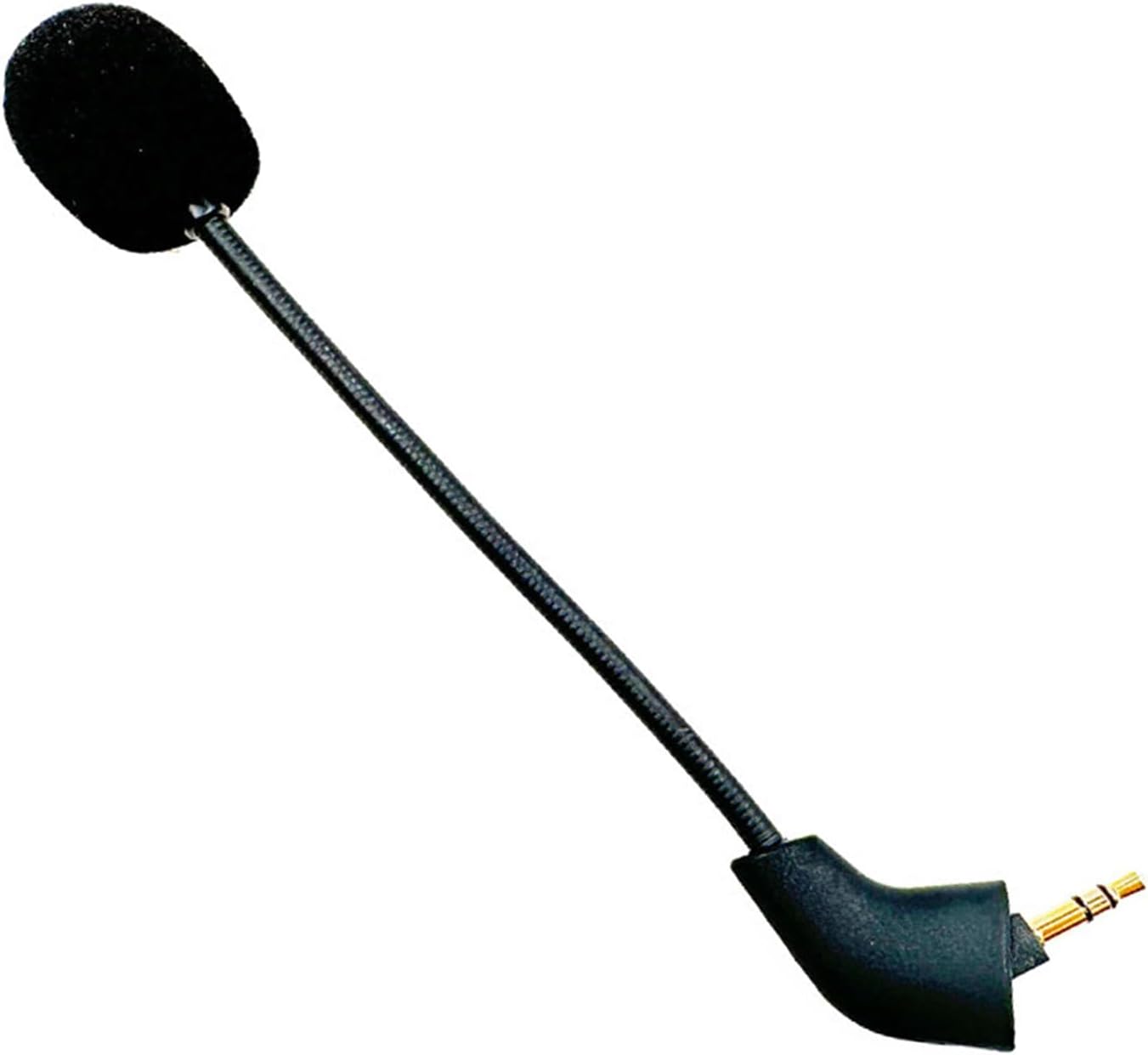 Replacement Microphone 3.5mm Boom Compatible with Kingston HyperX Cloud 2 II Cloud Core Cloud Pro Cloud Silver Cloud X Gaming Headsets Mic for PS4 PS5 Switch Mac PC Cloud II Wired Old Version