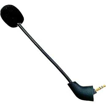 MICMXMO Replacement Microphone 3.5mm Boom Compatible with Kingston HyperX Cloud 2 II Cloud Core Cloud Pro Cloud Silver Cloud 