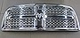 Dodge Ram 2500 3500 4500 5500 Chome Honeycomb Grille with Emblem Mopar