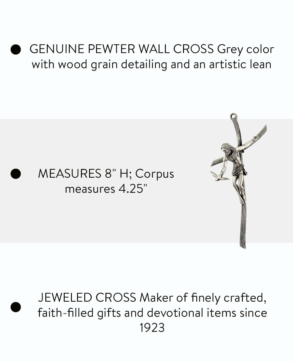 Amazon.com: Christian Brands Crucifixes - Gift Of Spirit Hanging