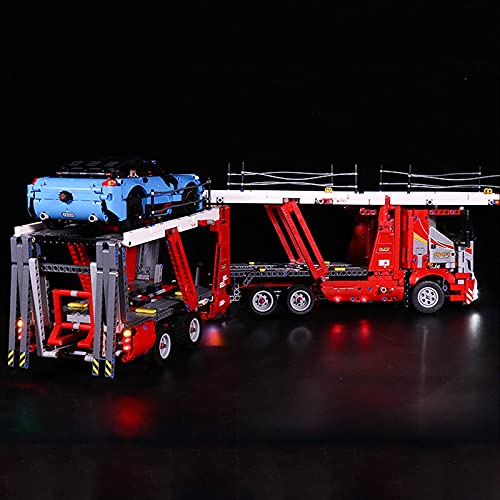 KCGNBQING NLNE Light Set für Bausteine Modell - LED Light Kit Kompatibel mit Lego 42098, Nicht Enthalten das Modell… – Bild 7