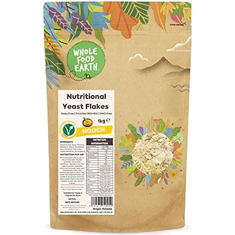 Wholefood Earth Nutritional Yeast Flakes with B12 Cover