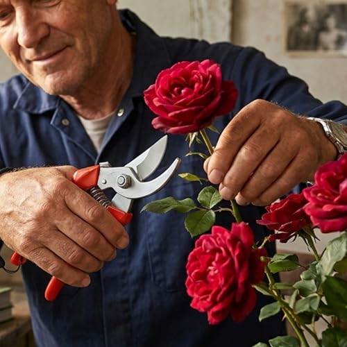 Image of TOMAHAWK Heavy Duty Premium Stainless Steel Sharp Flower Cutte (Professional) | Garden Shear Scissors for Home, Workshop Ideal for Home, DIY & Professional Use