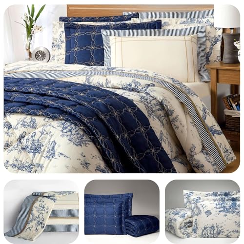 Edredom Solteiro 02 Peças Percal 180 Fios Porcelana