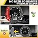 Surfcabin Wheel Alignment Tool Heavy Duty Toe Alignment Plates, No Caliper Removal Needed, Automotive Alignment Tools with Imperial Tape Measures, Compatible with Most Cars, Trucks, and SUVs