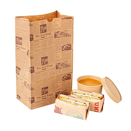Bag Tek Kraftpapier-Tasche - 5,4 kg - 17,8 x 11,4 x 31,8 cm - 100 Stück Cover